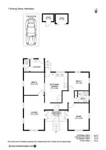 Floorplan of Homely house listing, 7 Woking Street, Mitchelton QLD 4053