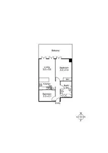 Floorplan of Homely apartment listing, Address available on request