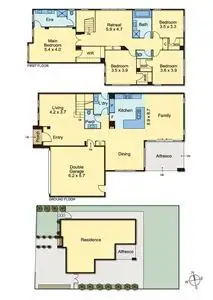 Floorplan of Homely house listing, 17 Alimia Rise, Lalor VIC 3075