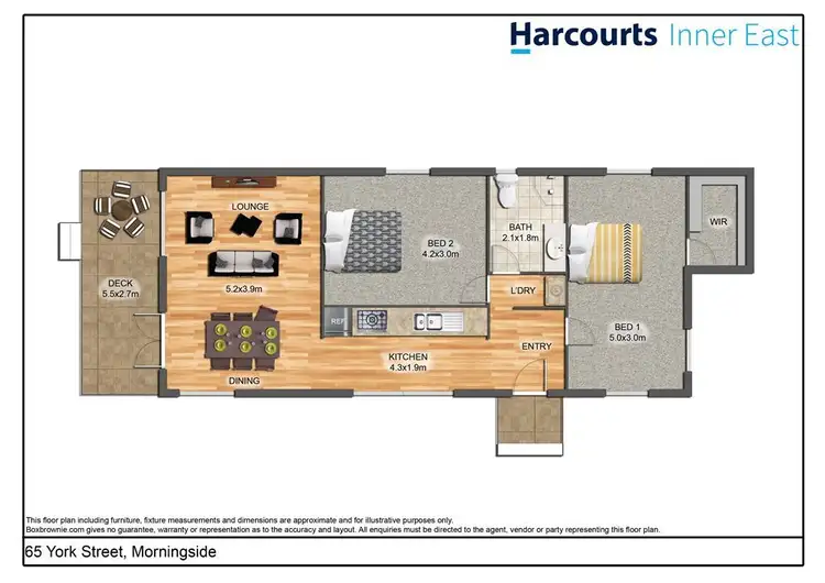 Floorplan of Homely house listing, 65 York Street, Morningside QLD 4170