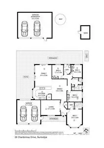 Floorplan of Homely house listing, 28 Chardonnay Drive, Nuriootpa SA 5355
