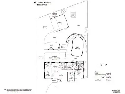 Floorplan of Homely house listing, 43 Latrobe Avenue, Helensvale QLD 4212