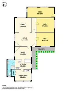 Floorplan of Homely house listing, 304 Cornish Street, Buninyong VIC 3357
