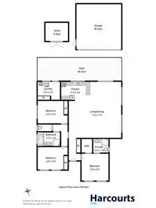 Floorplan of Homely house listing, 58 Racecourse Road, Brighton TAS 7030