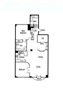 Floorplan of Homely apartment listing, 4/9 McKillop Street, Melbourne (CBD) VIC