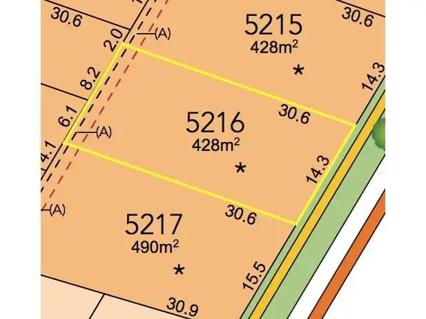 Floorplan of Homely land listing, 62 Austen Boulevard, Spring Farm NSW 2570