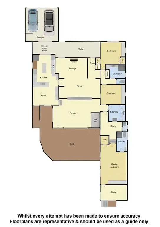 Floorplan of Homely house listing, 99 McCaul Street, Indooroopilly QLD 4068