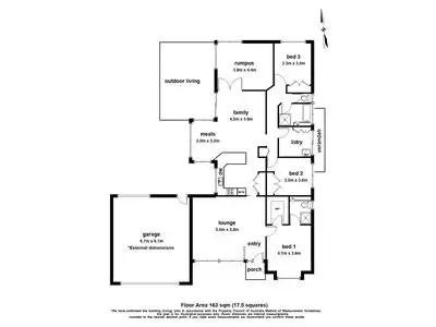 Floorplan of Homely house listing, 56 Thornley Drive, Berwick VIC 3806