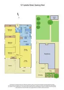 Floorplan of Homely house listing, 121 Isabella Street, Geelong West VIC 3218