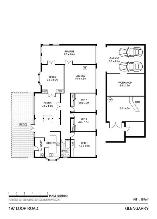 Floorplan of Homely house listing, 197 Loop Road, Glengarry TAS 7275