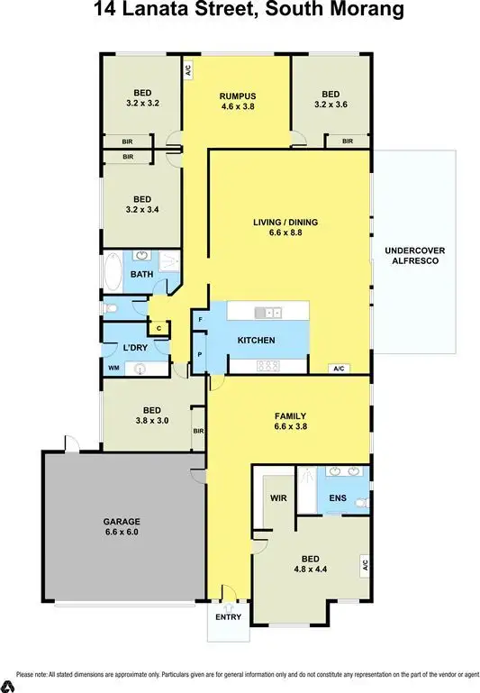 Floorplan of Homely house listing, 14 Lanata St, South Morang VIC 3752