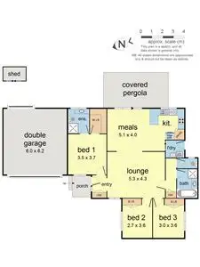 Floorplan of Homely unit listing, 29A Jesmond Road, Croydon VIC 3136