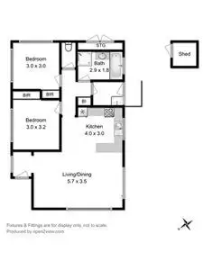 Floorplan of Homely house listing, 1/3 Church Street, Rokeby TAS 7019