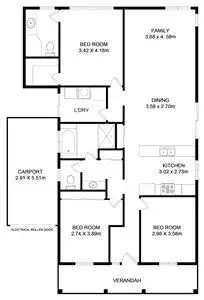 Floorplan of Homely house listing, 48 Westmoreland Road, Grange SA 5022