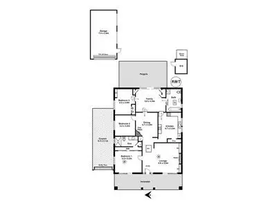 Floorplan of Homely house listing, 31 Waratah Street, Seacliff SA 5049