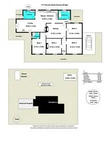 Floorplan of Homely house listing, 171 Hartnett Road, Hamley Bridge SA 5401