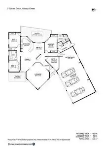 Floorplan of Homely house listing, 7 Cordia Court, Albany Creek QLD 4035