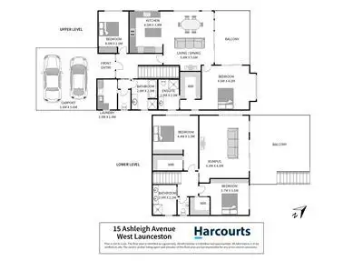 Floorplan of Homely house listing, 15 Ashleigh Avenue, West Launceston TAS 7250