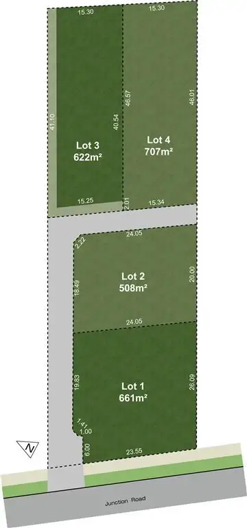 Floorplan of Homely land listing, Lot 1/11 Junction Road, Balhannah SA 5242