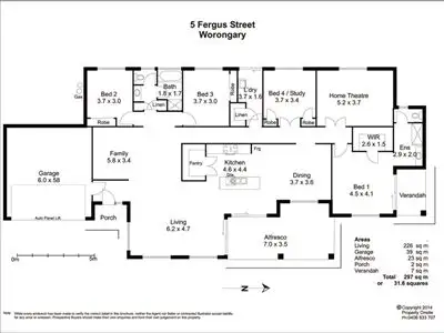 Floorplan of Homely house listing, 5A Fergus Court, Worongary QLD 4213