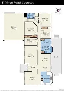 Floorplan of Homely house listing, 31 Vinen Road, Scoresby VIC 3179