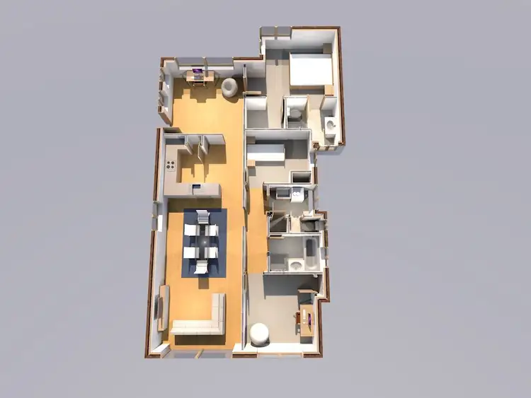 Floorplan of Homely townhouse listing, Address available on request