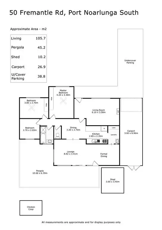 Floorplan of Homely house listing, 50 Fremantle Road, Port Noarlunga South SA 5167