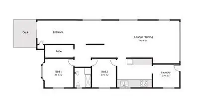 Floorplan of Homely house listing, 54 Deighton Road, Dutton Park QLD 4102