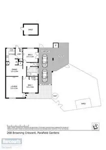 Floorplan of Homely house listing, 26b Browning Crescent, Parafield Gardens SA 5107