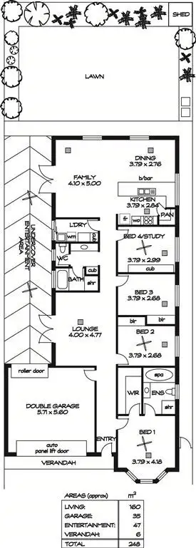Floorplan of Homely house listing, 34 Clare Street, Athol Park SA 5012