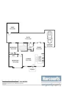 Floorplan of Homely house listing, 4/185-187 Martins Road, Parafield Gardens SA 5107