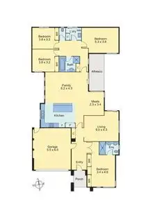 Floorplan of Homely house listing, 7 Earlybird Way, Epping VIC 3076