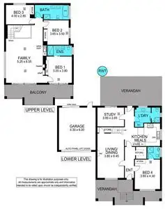 Floorplan of Homely house listing, 2 Argyll Street, Marino SA 5049