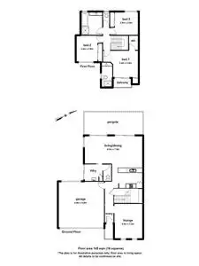 Floorplan of Homely house listing, 11/101 Golf Links Road, Berwick VIC 3806