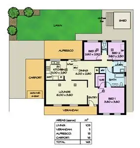 Floorplan of Homely house listing, 8 Doogal Court, Morphett Vale SA 5162