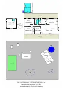 Floorplan of Homely rural property listing, 347 Watts Gully Rd, Kersbrook SA 5231