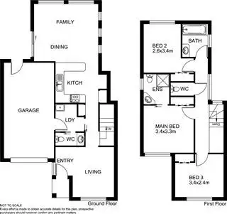 Floorplan of Homely townhouse listing, 27/32 Lats Avenue, Carrum Downs VIC 3201