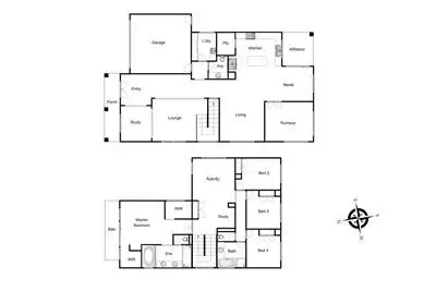 Floorplan of Homely house listing, 8 Gelderland Drive, Clyde North VIC 3978