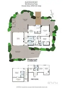 Floorplan of Homely house listing, 82 Mirramar Park, Blackmans Bay TAS 7052