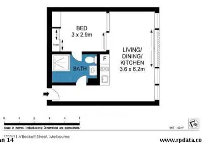 Floorplan of Homely apartment listing, Address available on request