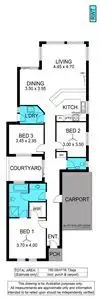 Floorplan of Homely house listing, 8 Syme Avenue, Seacombe Gardens SA 5047