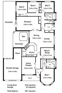 Floorplan of Homely house listing, 11 Lima Avenue, Tyabb VIC 3913