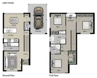 Floorplan of Homely townhouse listing, 12C Leonard Street, Magill SA 5072