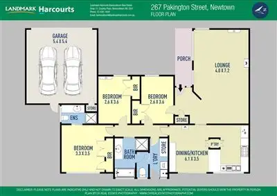 Floorplan of Homely house listing, 267 Pakington Street, Newtown VIC 3220