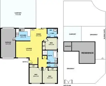 Floorplan of Homely house listing, 3 Calendula Circuit, Epping VIC 3076