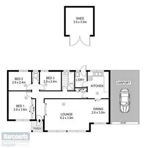 Floorplan of Homely house listing, 22 Hendrix Crescent, Paralowie SA 5108