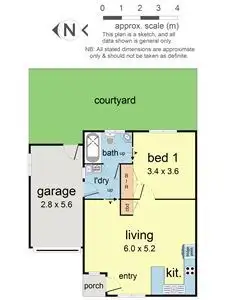 Floorplan of Homely unit listing, 4/18 Deschamps Street, Lilydale VIC 3140