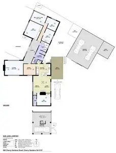 Floorplan of Homely house listing, 580 Cherry Gardens Road, Cherry Gardens SA 5157