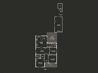 Floorplan of Homely house listing, 58 Dampier Avenue, Flinders Park SA 5025