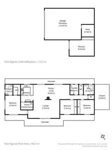 Floorplan of Homely house listing, 39 Fords Road, Geeveston TAS 7116